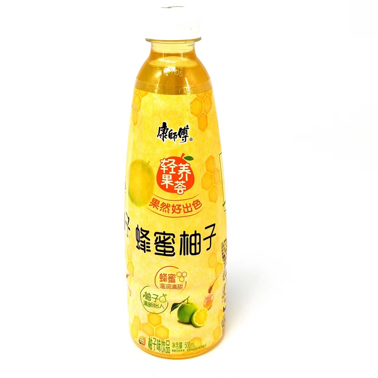 康师傅传养果荟蜂蜜柚子水果饮品500ml