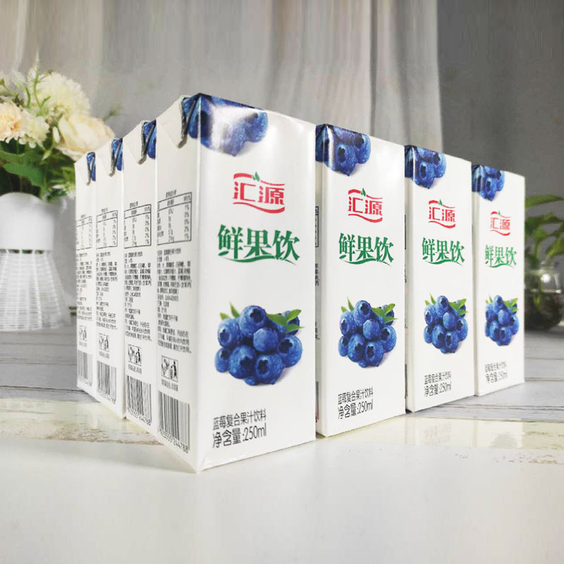汇源鲜果饮蓝莓复合果汁250ml