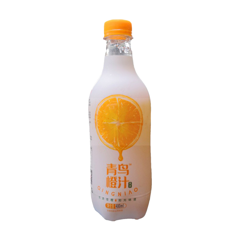 天府可乐青鸟橙汁汽水480ml