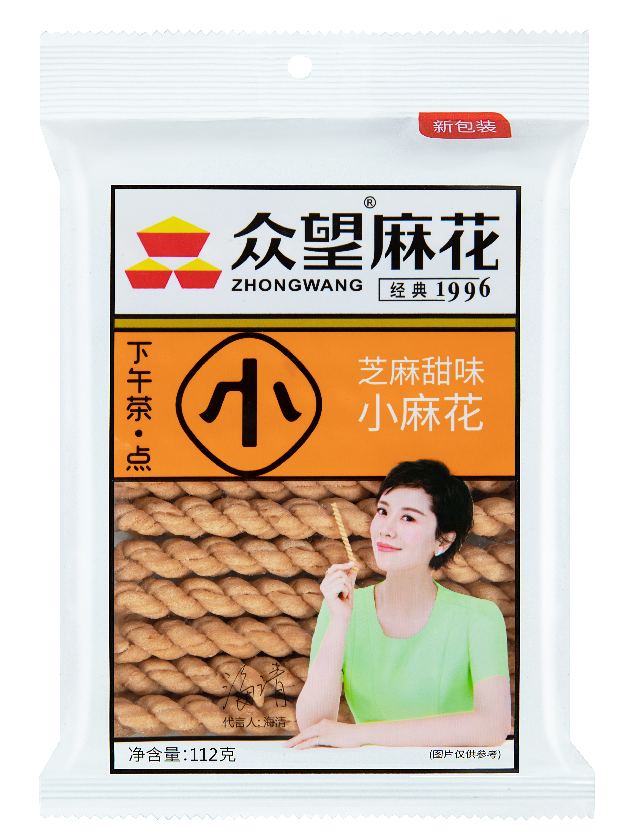 众望小麻花芝麻味112g
