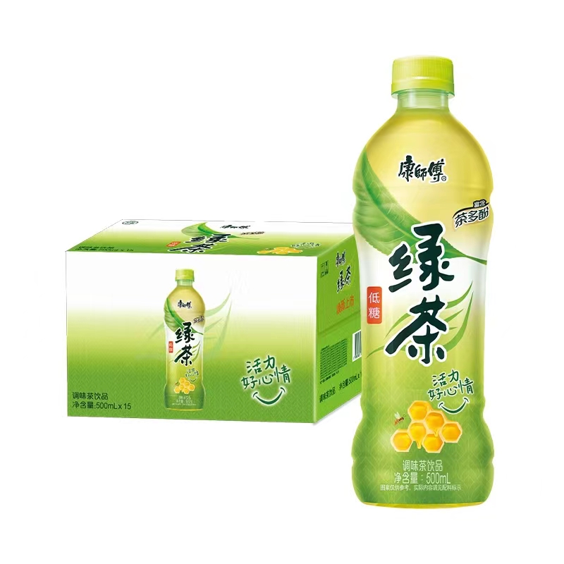 康师傅绿茶蜂蜜茉莉味500ml