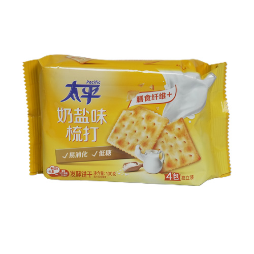 太平奶盐苏打饼干100g