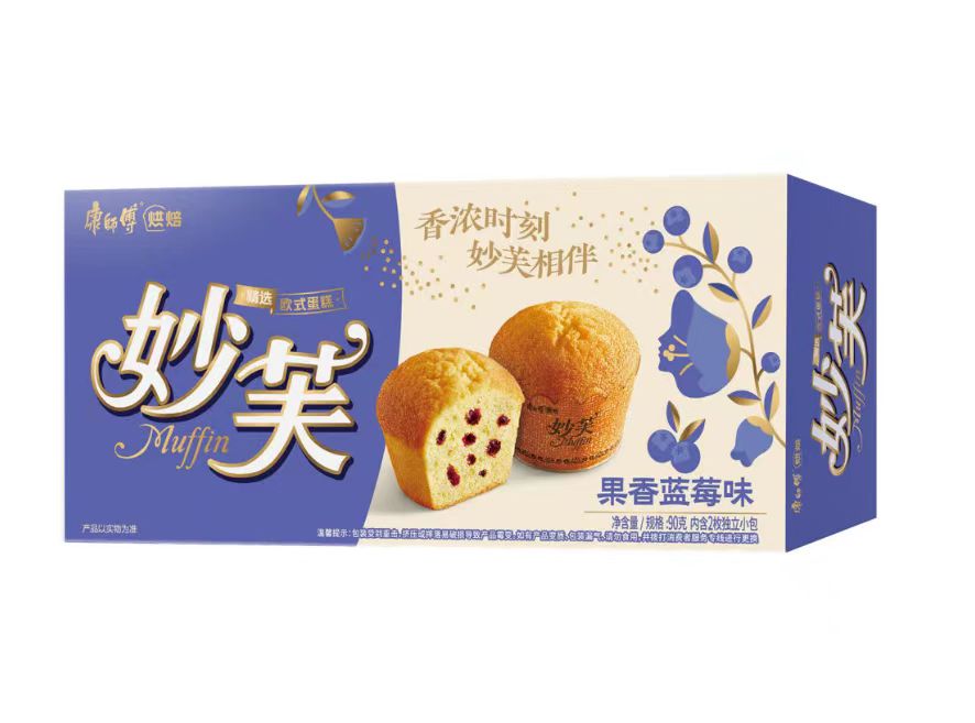 康师傅妙芙精选蓝莓果粒90g