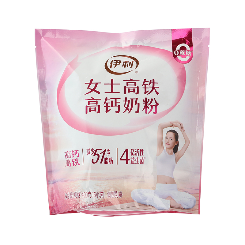 伊利女士高钙高铁奶粉400g（包）