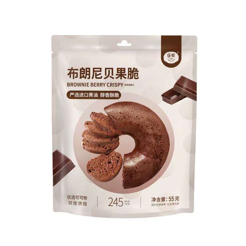 乐奈布朗尼贝果脆55g