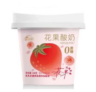 140g塘日塔格花果酸奶(玫瑰草莓)
