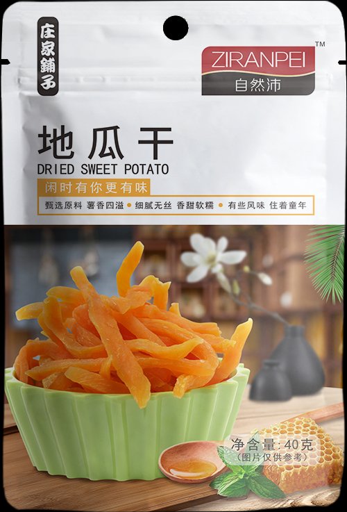 庄家铺子自然沛地瓜干40g