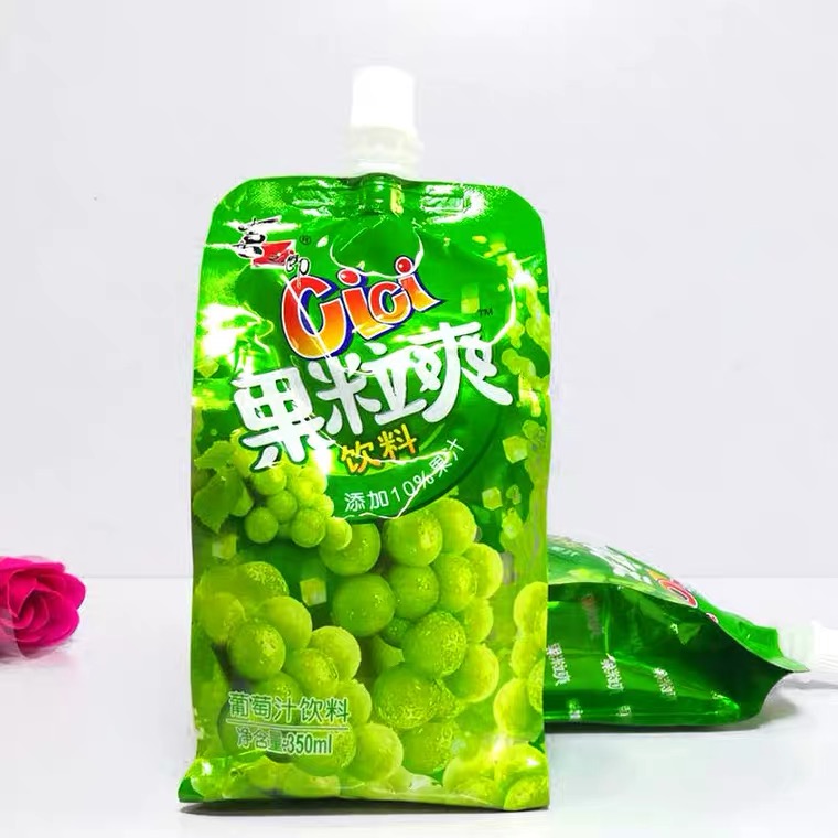 喜之郎葡萄果粒爽350g