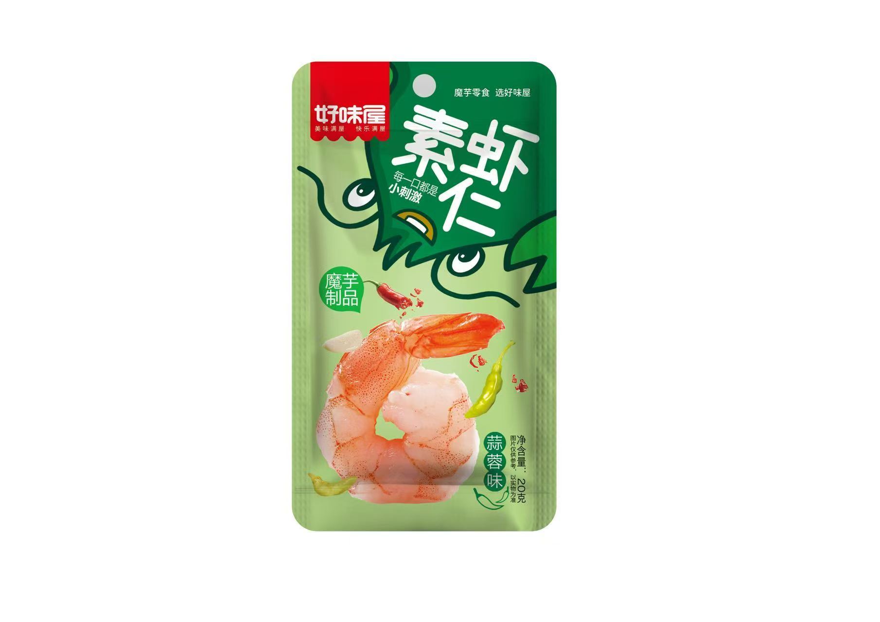好味屋素虾仁蒜蓉味20g
