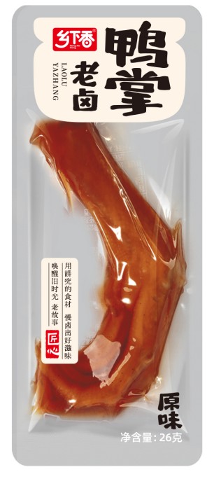 乡下香老卤鸭掌（原味）26g