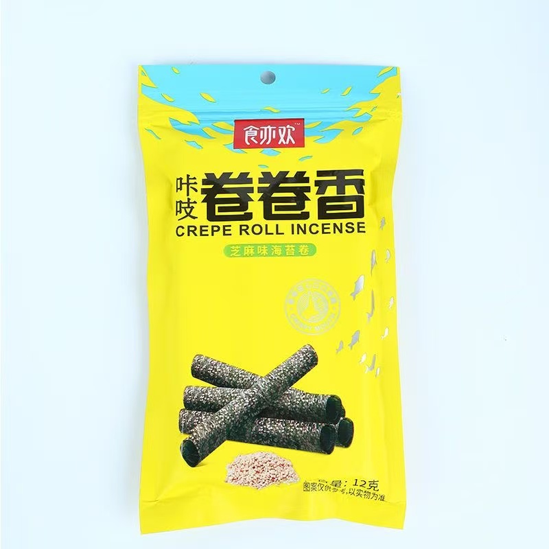 食亦欢卷卷香（芝麻味）12g