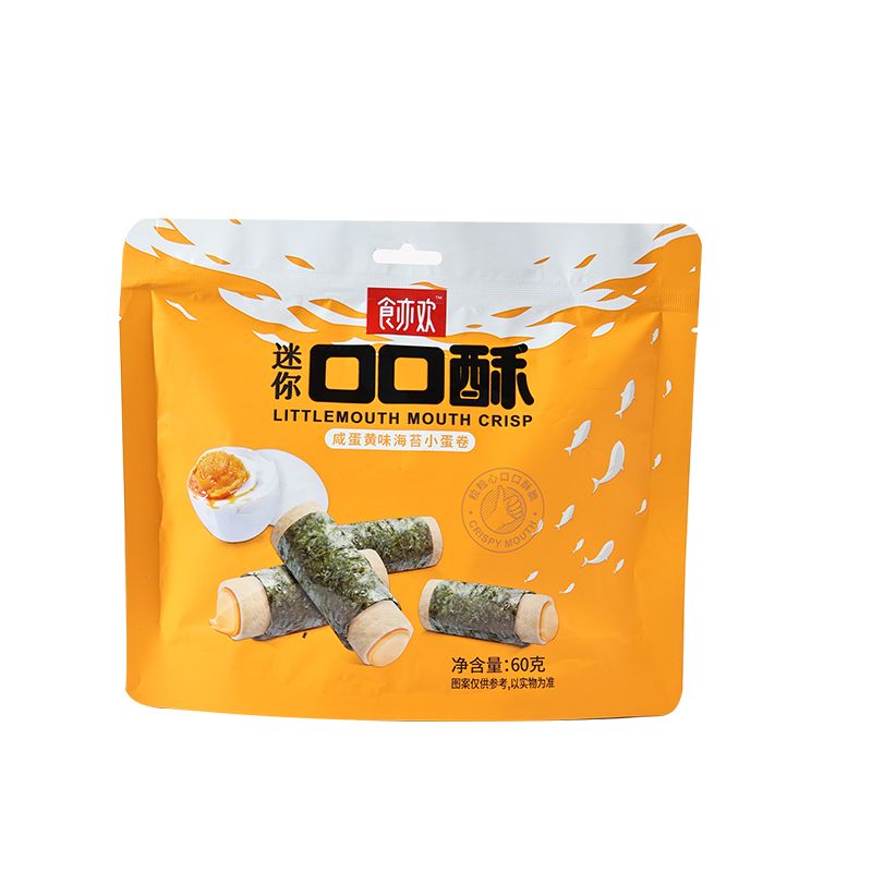 食亦欢口口酥（咸蛋黄味）60克