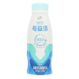 330ml伊利每益添乳酸菌-0脂肪清爽型原味