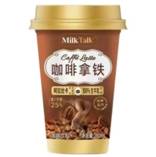 280ml伊利MilkTalk咖啡拿铁