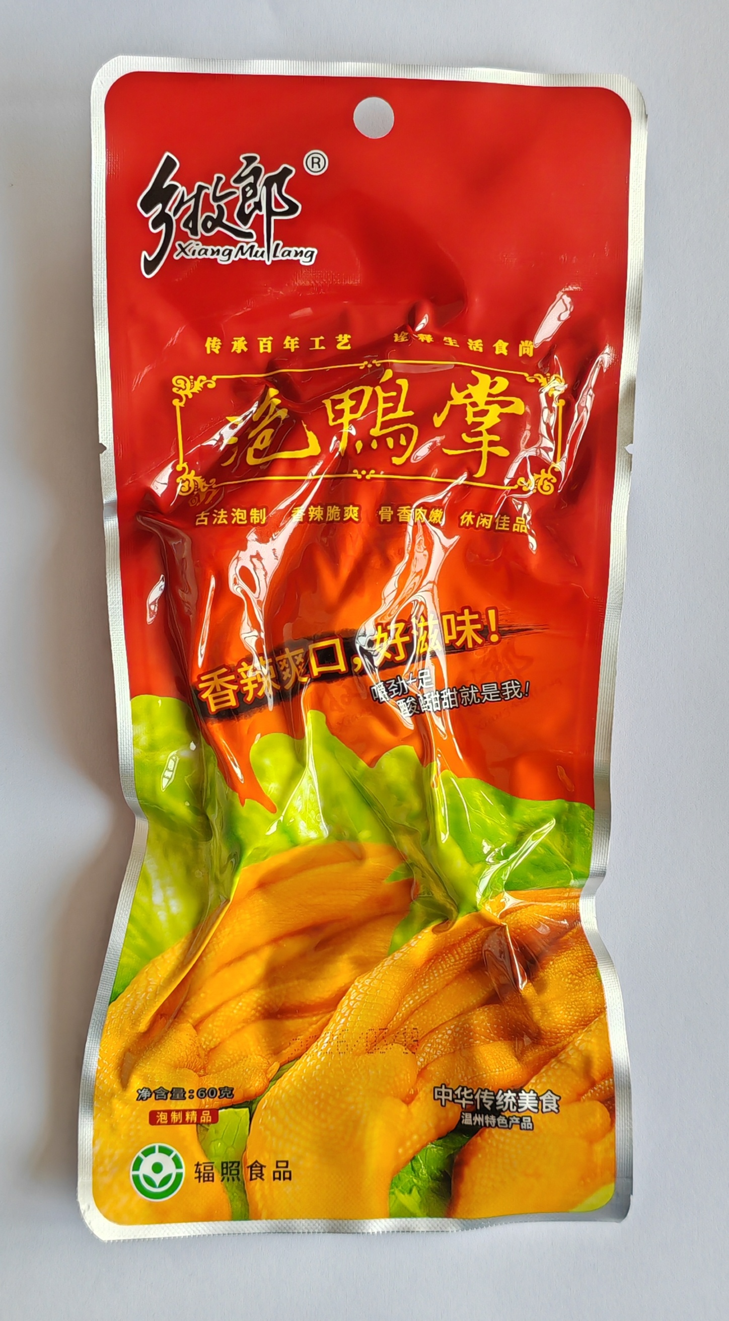 乡牧郎泡鸭掌60g
