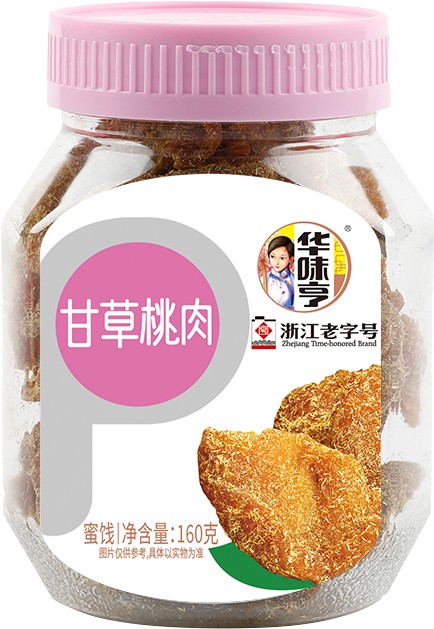 华味亨甘草桃肉160g