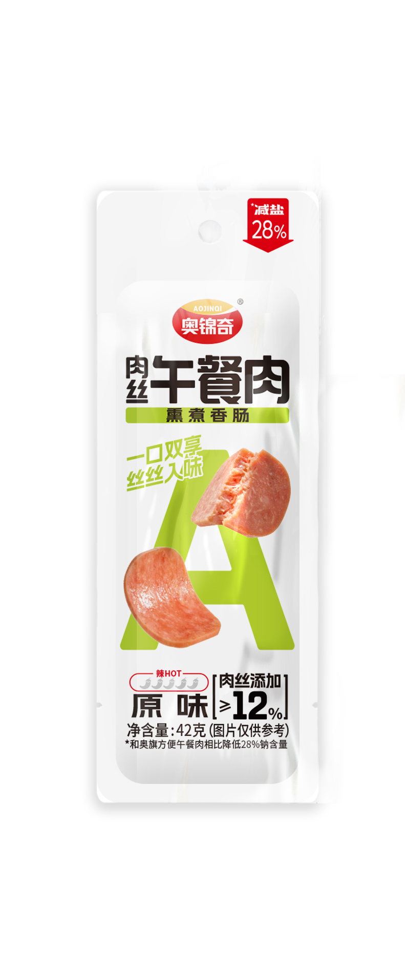 奥锦奇午餐肉原味42g