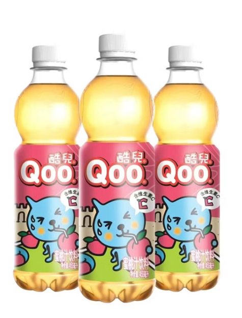 酷儿蜜桃塑料瓶 450ml