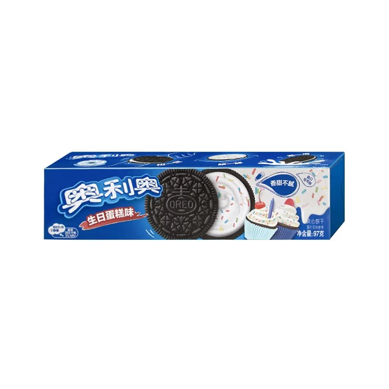 奥利奥夹心饼干生日蛋糕味97g