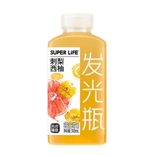310ml光合植造发光瓶-刺梨西柚混合果蔬汁饮品