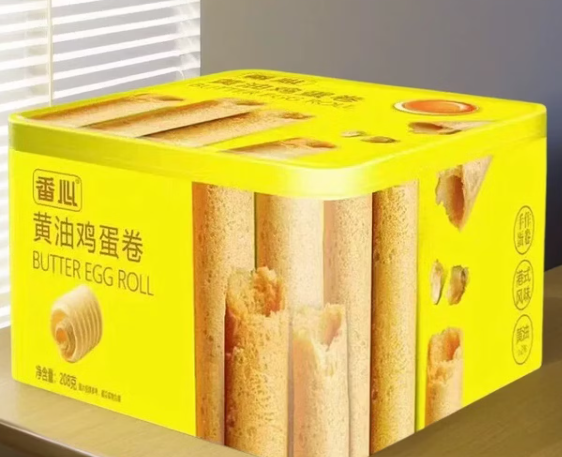 番心黄油鸡蛋卷208g