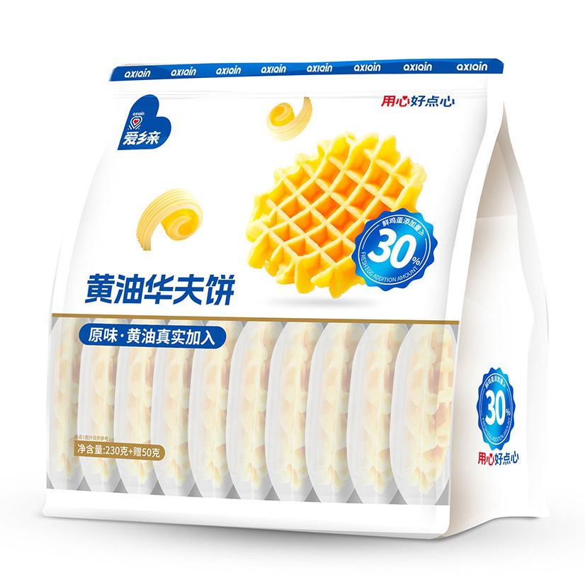 爱乡亲爱格黄油华夫饼230g
