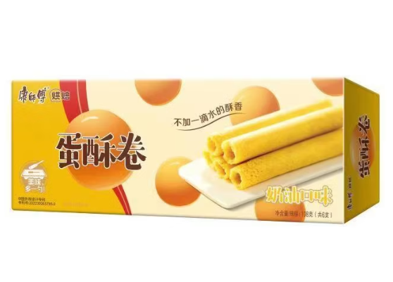 康师傅香浓奶油味蛋酥卷108g