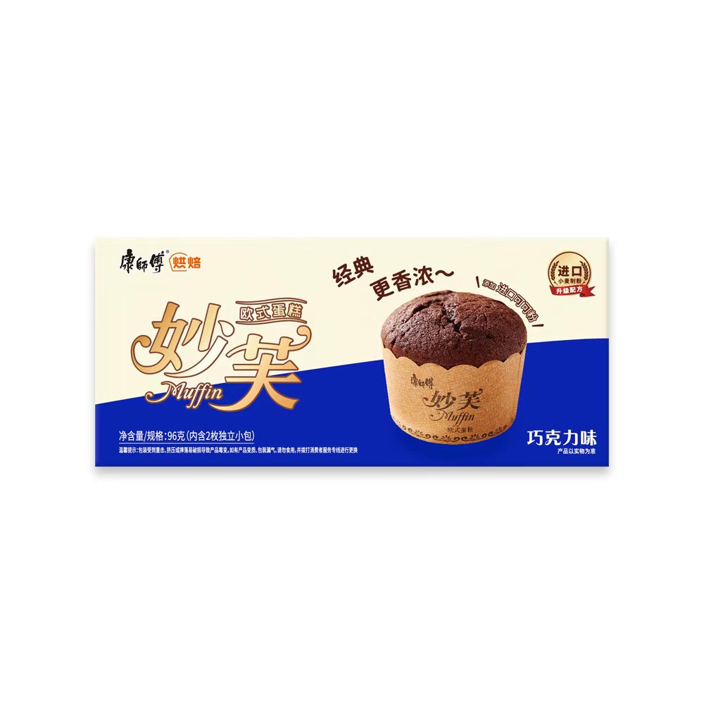 康师傅妙芙蛋糕巧克味96g