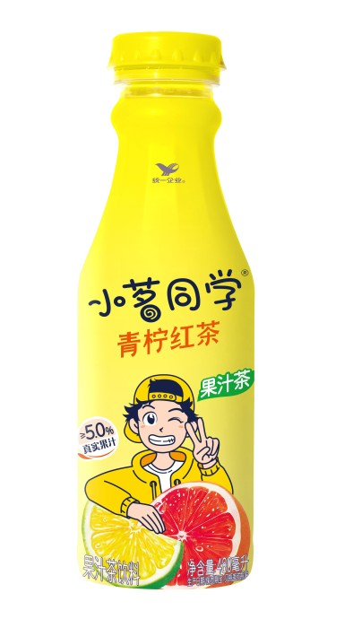 统一小茗同学青柠红茶480ml