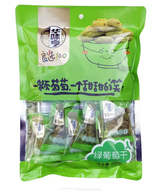 华味亨绿葡萄干280g