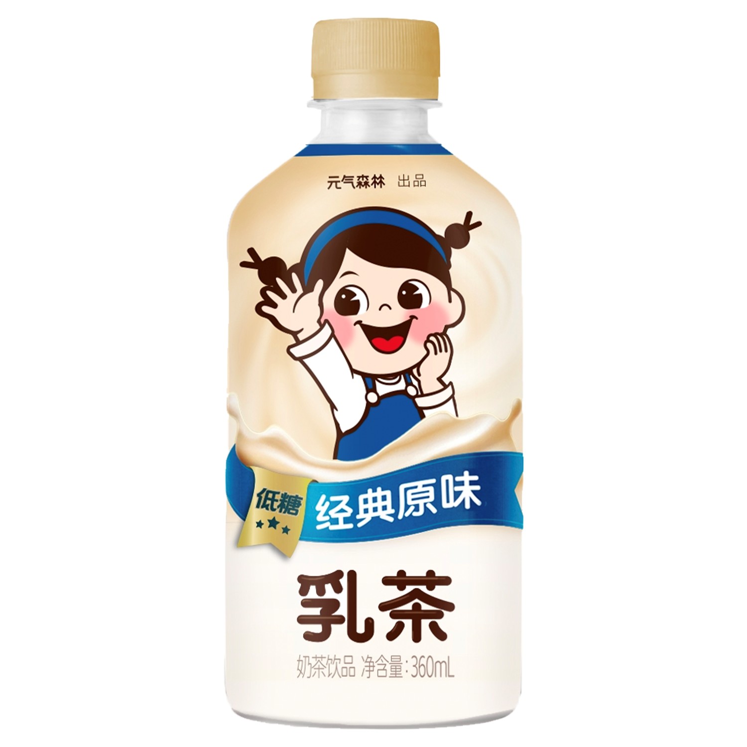元气森林经典原味乳茶（低糖）360ml