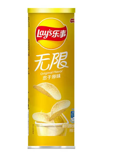 乐事无限忠于原味薯片104g