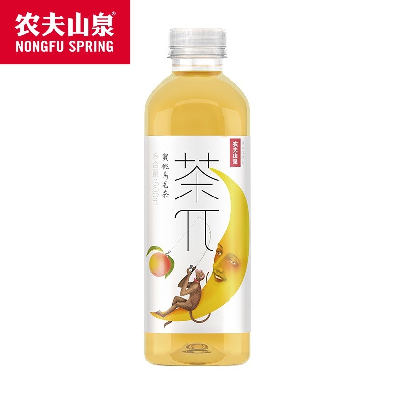 农夫山泉茶π蜜桃乌龙茶 900ml