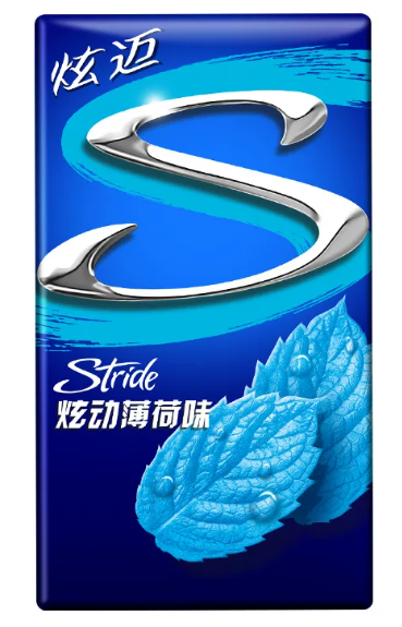 炫迈炫动薄荷味无糖口香糖50.4g