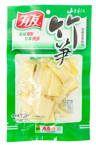 有友山椒竹笋120g