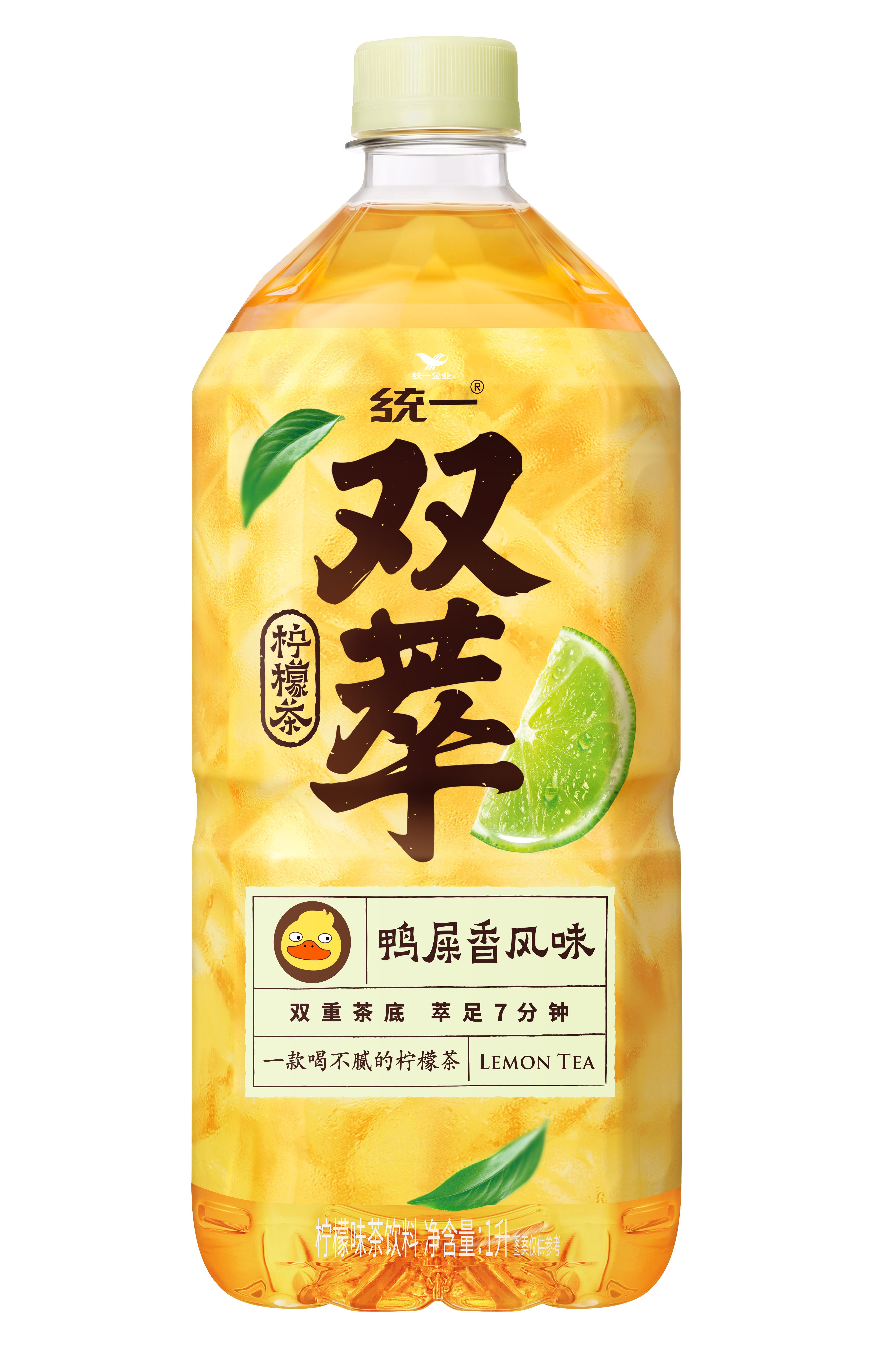 统一双萃柠檬茶1L
