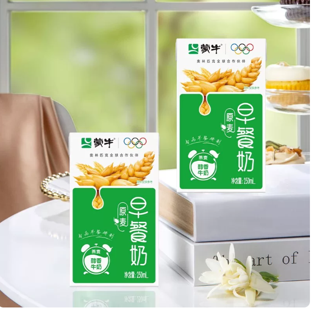 蒙牛早餐奶麦香味250ml