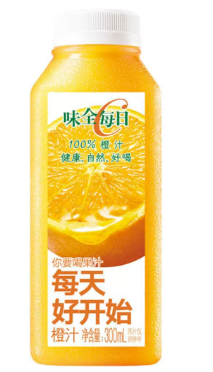 味全每日C橙汁300ml