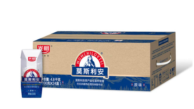 光明莫斯利安原味酸牛奶200g