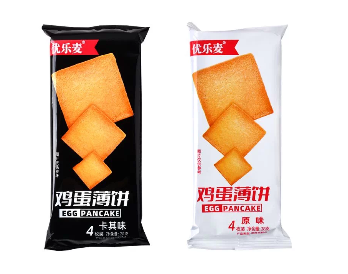 优乐麦鸡蛋薄饼原味28g