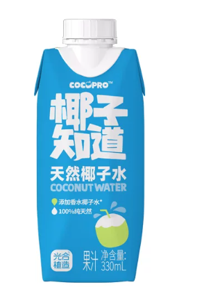 330ml椰子知道100%椰子水