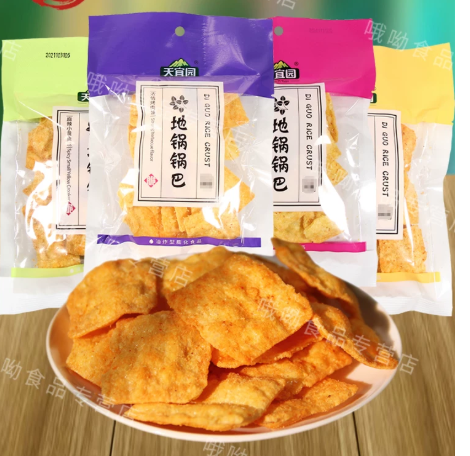 天宜园地锅锅巴小黄鱼味37g