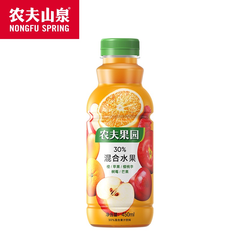 农夫山泉450果园30%橙子
