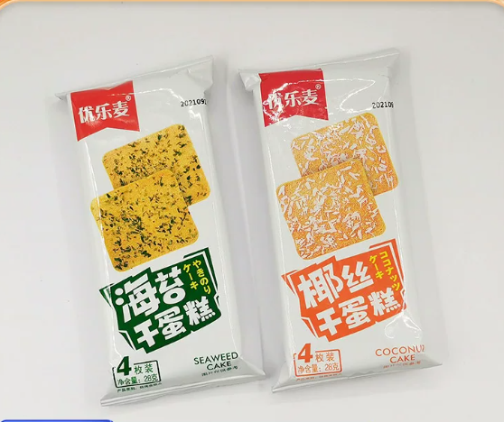 优乐麦椰丝干蛋糕28g