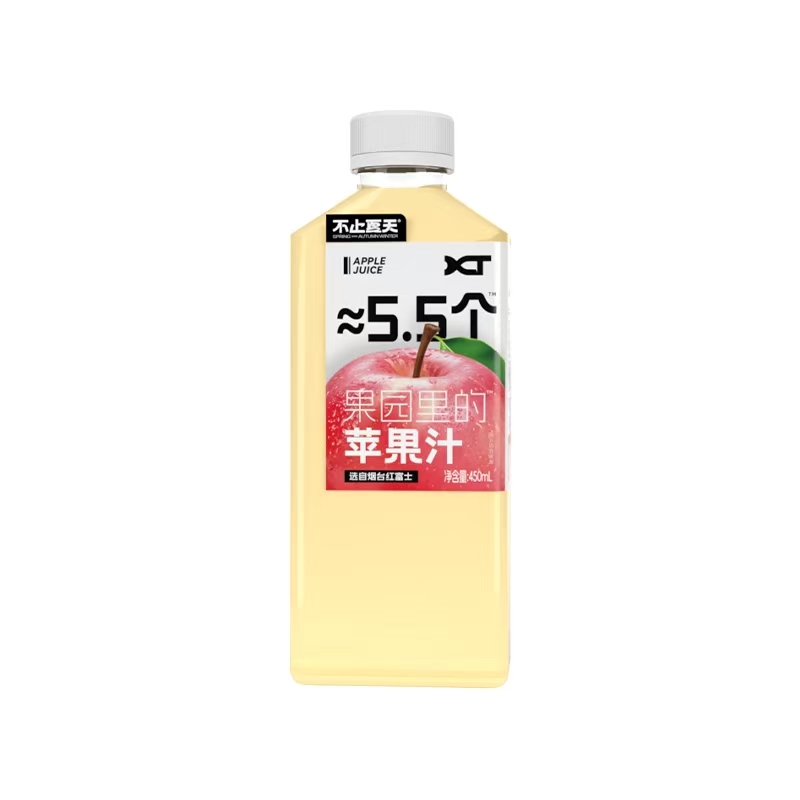 不止夏天苹果汁450ml
