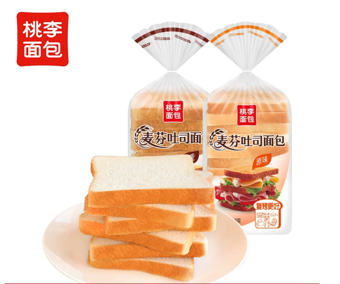 全麦无蔗糖切片面包