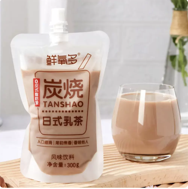 鲜氧多炭烧奶茶300g