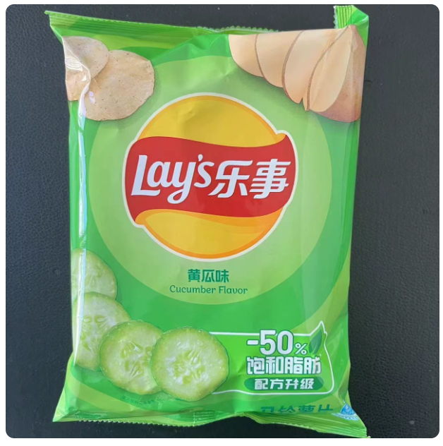 乐事薯片黄瓜味40g