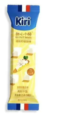 凯芮甜心小酪清新柠檬挞味25g