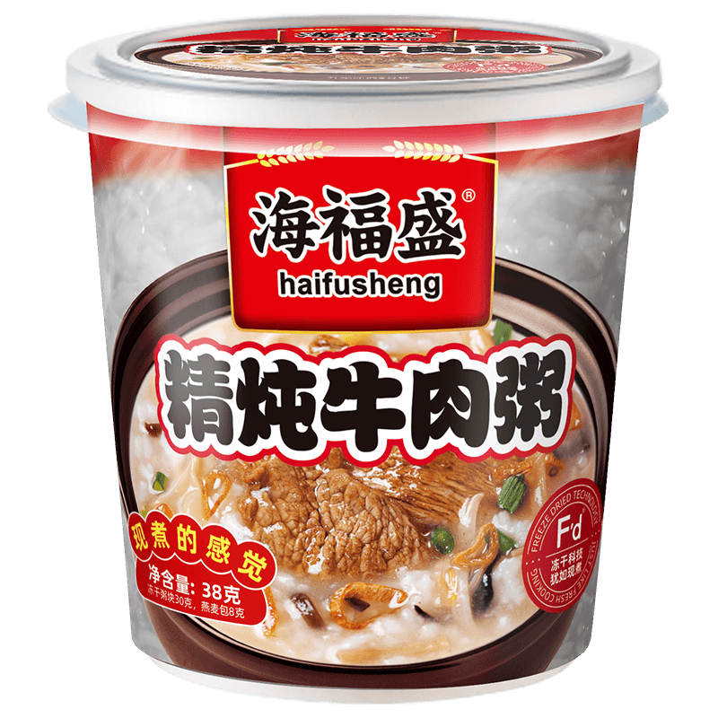海福盛精炖牛肉粥38g